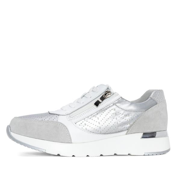 TOPWAY COMFORT Damensneaker weiß/silber 36 - 113321700001 - 1 - 588px