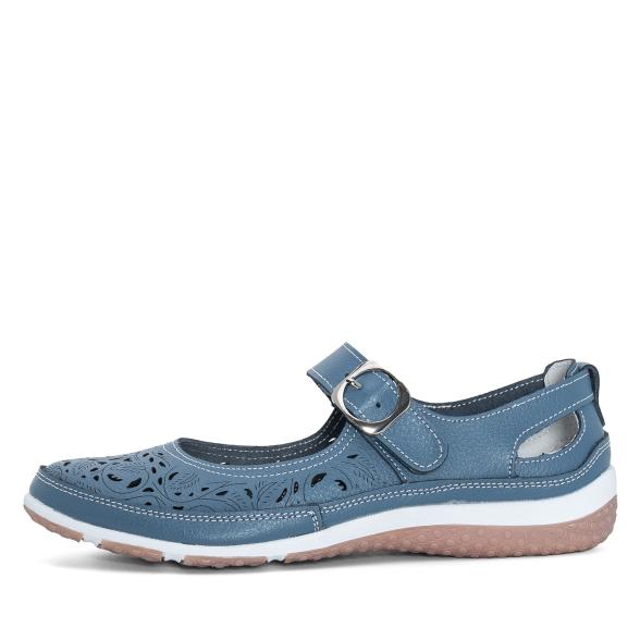 TOPWAY COMFORT Damenslipper blau 36 - 113322700001 - 1 - 588px