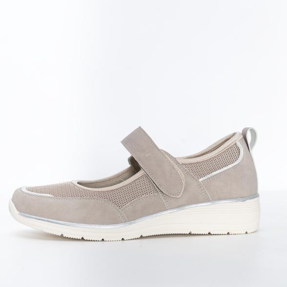 TOPWAY COMFORT Damenslipper taupe 36 - 113323100001 - 1 - 588px