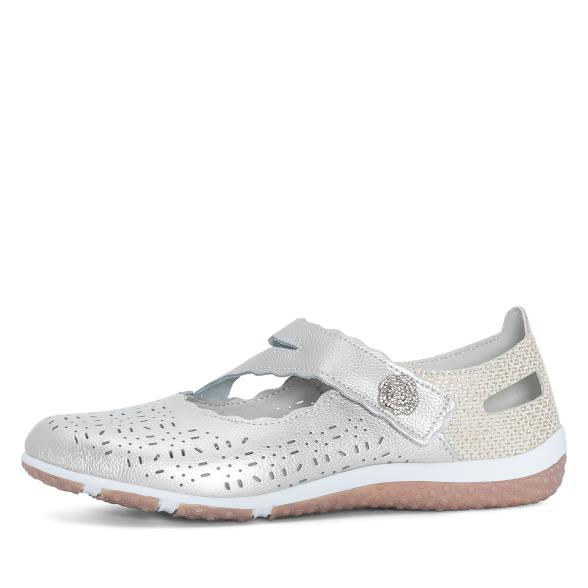 TOPWAY COMFORT Damenslipper beige/gold 36 - 113323800001 - 1 - 588px