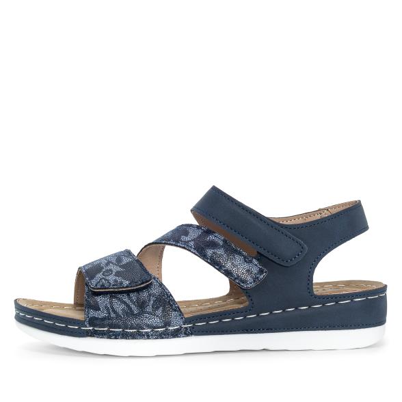 TOPWAY COMFORT Damensandalen blau 36 - 113324500001 - 1 - 588px