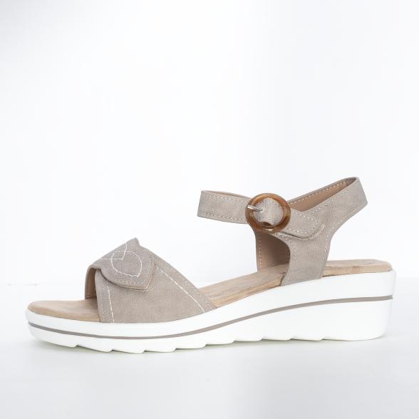 TOPWAY COMFORT Damensandalen taupe 36 - 113325500001 - 1 - 588px
