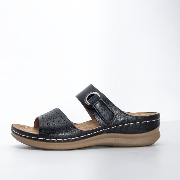 TOPWAY COMFORT Damenpantolette schwarz 36 - 113325900001 - 1 - 588px