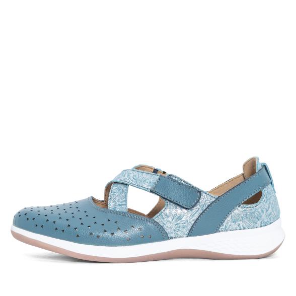 TOPWAY COMFORT Damenslipper petrol 36 - 113326200001 - 1 - 588px