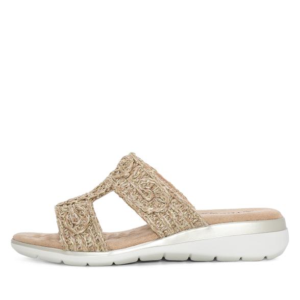 TOPWAY COMFORT Damenpantolette taupe 36 - 113337700001 - 1 - 588px