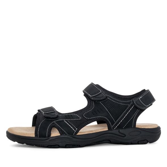 TOPWAY COMFORT Herrensandalen schwarz 40 - 113337800001 - 1 - 588px