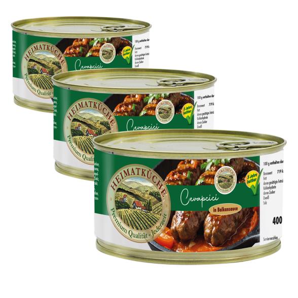 Cevapcici in Balkansoße 400g - 113339700000 - 1 - 588px