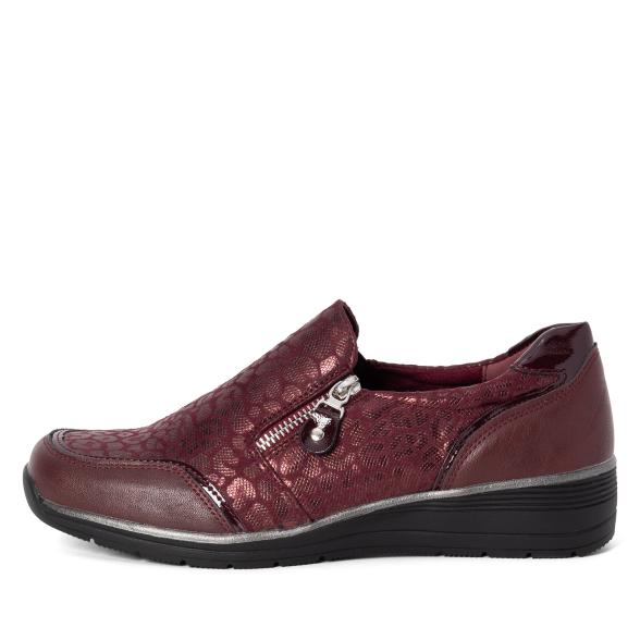 TOPWAY COMFORT Damenslipper burgundy 36 - 113344700001 - 1 - 588px
