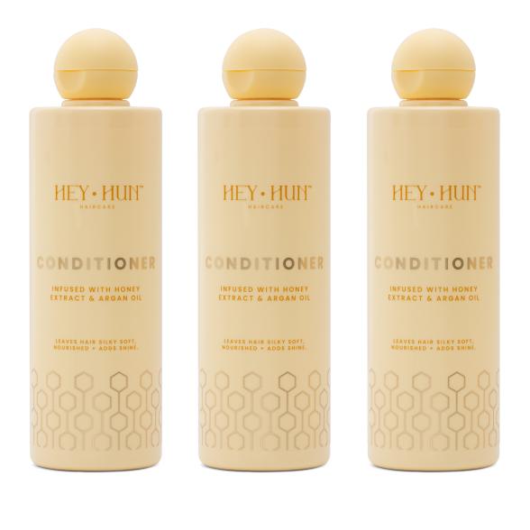 Hey Hun Argan & Honey Conditioner 3 x 300 ml - 113347700000 - 1 - 588px