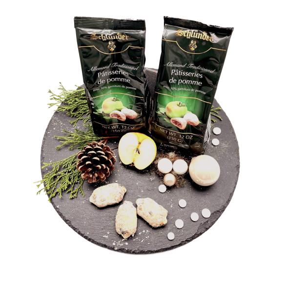 Schlünder Stollenkonfekt mit 30% Apfel Füllg. 350g - 113352200000 - 1 - 588px