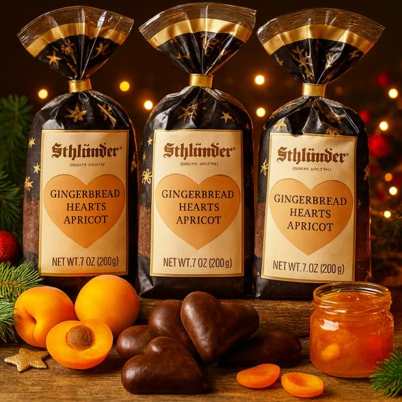 Schlünder Lebkuchenherzen Aprikosenfüllung 200g - 113353300000 - 1 - 588px