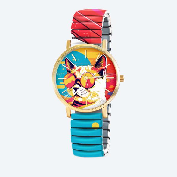 ChocoMoon Damenuhr "Meow Kitty" Quarz - 113355300000 - 1 - 588px