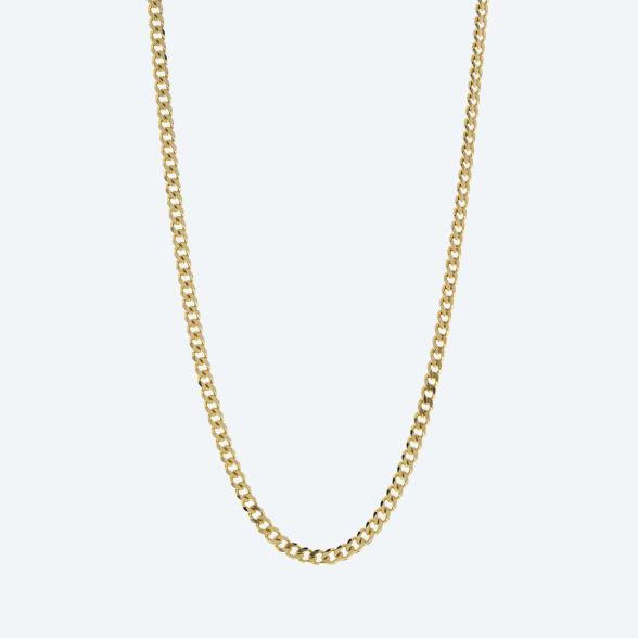 Panzerkette 925 Silber vergoldet ca. 55 cm - 113358000000 - 1 - 588px