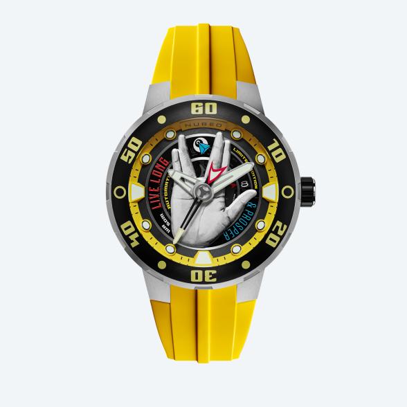 NUBEO Herrenuhr "Mariner Star Trek Automatic" gelb - 113373700000 - 1 - 588px