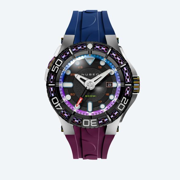 NUBEO Herrenuhr "Manta Automatic" aqua aurora - 113374100000 - 1 - 588px