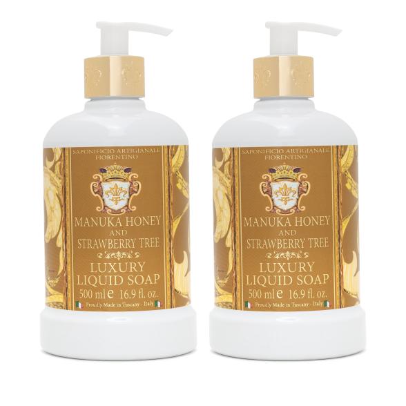 Luxus Flüssigseife Honig + Erdbeere 2 x 500 ml - 113375500000 - 1 - 588px