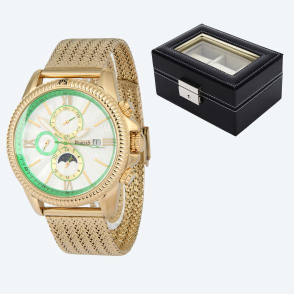 PortaS Set: 3er Uhrenbox & Automatikuhr Marienberg - 113377000000 - 1 - 588px