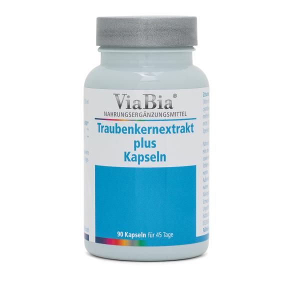 ViaBia Traubenkernextrakt 90 Kapseln - 113377500000 - 1 - 588px