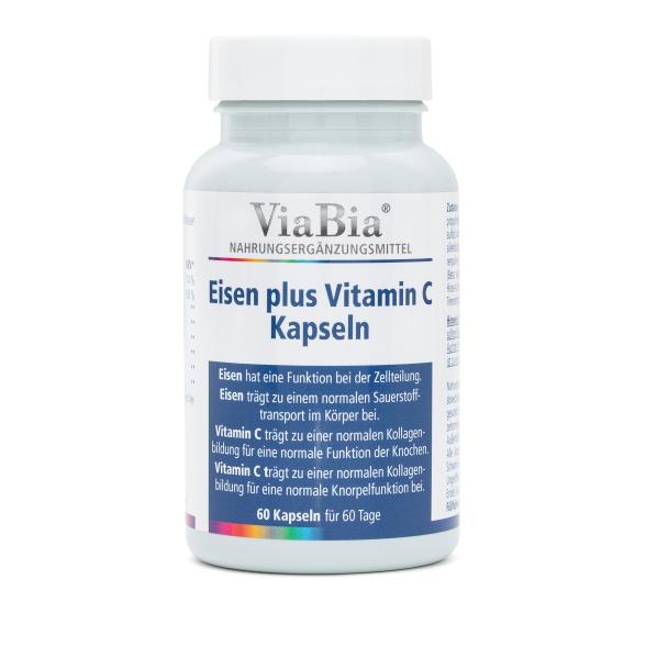 ViaBia Eisen + Vitamin C 60 Kapseln - 113382000000 - 1 - 588px
