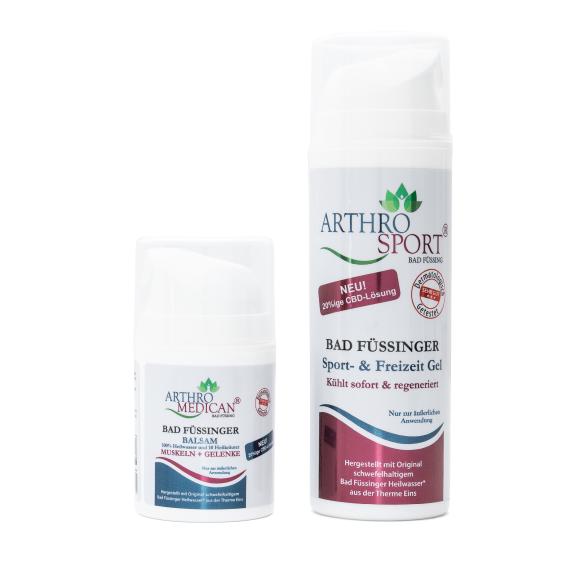 BAD FÜSSINGER Geschenkset Sport Gel 150ml + Muskel - 113406300000 - 1 - 588px