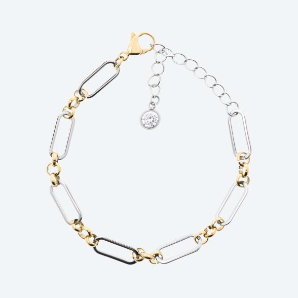 Edelstahl Armband bicolor - 113413800000 - 1 - 588px