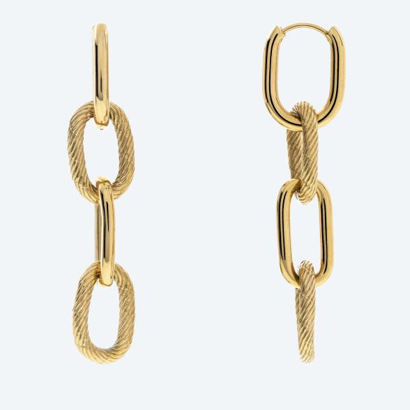 Edelstahl Ohrhänger vergoldet - 113414800000 - 1 - 588px