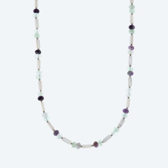 Collier Fluorit, Perlmutt Magnetverschluß - 113416600000 - 1 - 588px