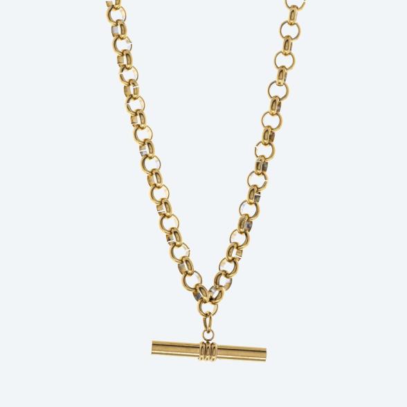 Edelstahl Collier vergoldet - 113418200000 - 1 - 588px