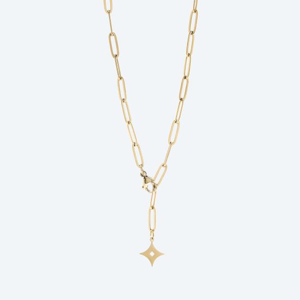 Edelstahl Collier vergoldet - 113419100000 - 1 - 588px