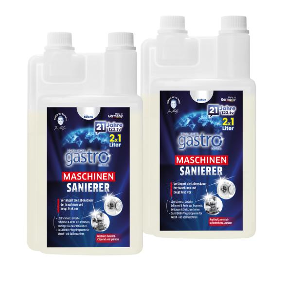 gastro 2er Set Maschinensanierer 2 x 1 Liter - 113423200000 - 1 - 588px