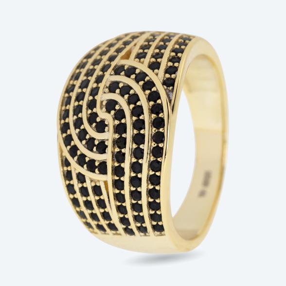 Ring 925 Silber vergoldet Spinell 20 - 113425800004 - 1 - 588px