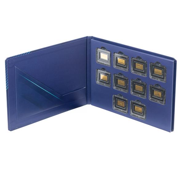 10er Set Goldbarren "75 Jahre BRD", je 1/1000 oz. - 113431000000 - 1 - 588px