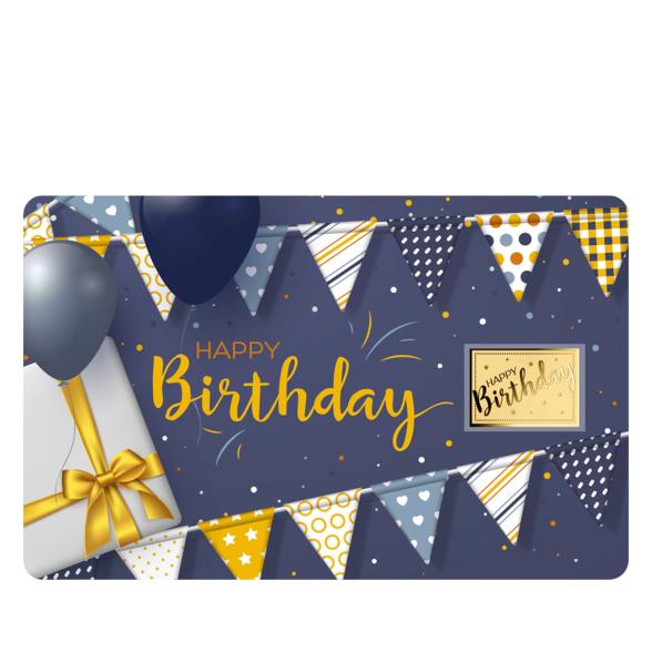 Coincard "Happy Birthday" 1/1000 oz. Feingold - 113434600000 - 1 - 588px