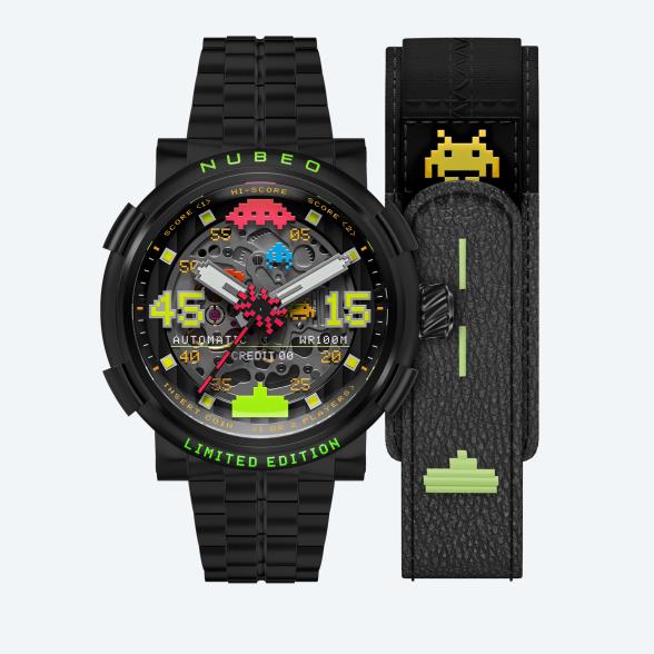 NUBEO Herrenuhr "Orion Automatic" schwarz - 113442400000 - 1 - 588px