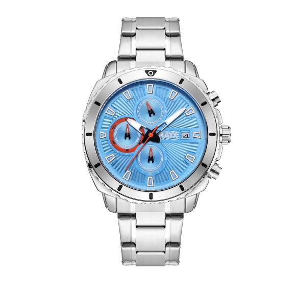 RayX Herrenuhr "Belvorno Arancio" Quarz hellblau - 113447400000 - 1 - 588px