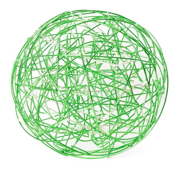 Garten Designkugel mit LEDs grün - 113455000000 - 1 - 588px