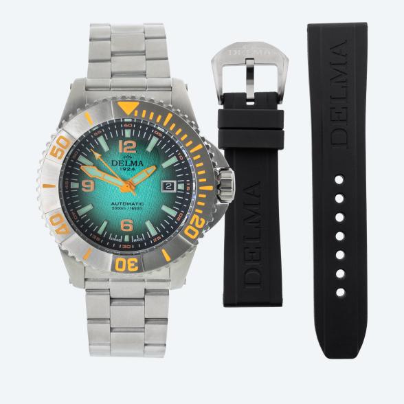 DELMA Herrenuhr "Blue Shark IV Arctica" grün - 113465000000 - 1 - 588px