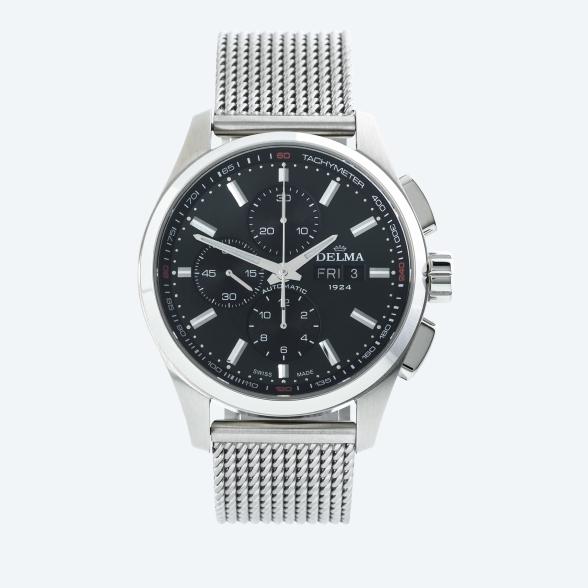 DELMA Herrenuhr "Klondike Sport" Automatik, grün - 113465500000 - 1 - 588px