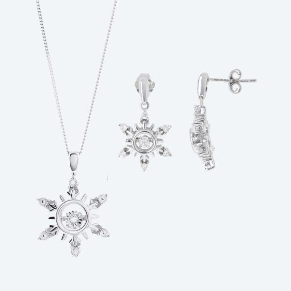 SET: 3-teilig 925 Kanada Brillanten - 113469200000 - 1 - 588px