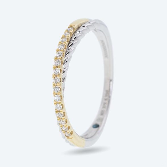 Ring 925 Silber/375 Gold Kanada Brillanten 17 - 113469500001 - 1 - 588px