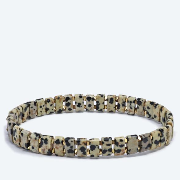 Armband Dalmatiner Jaspis, Hämatit - 113473900000 - 1 - 588px