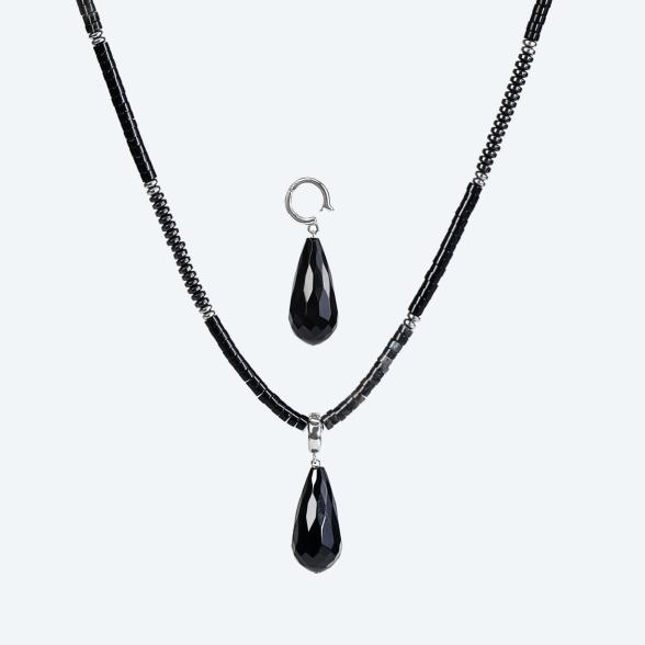 Collier mit Anhänger Achat, Jaspis - 113476400000 - 1 - 588px