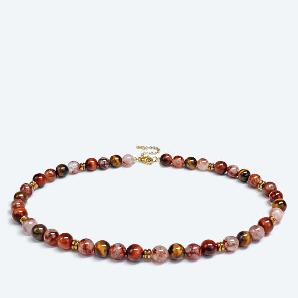 Collier Tigerauge, Feuerquarz Magnetverschluß - 113476600000 - 1 - 588px