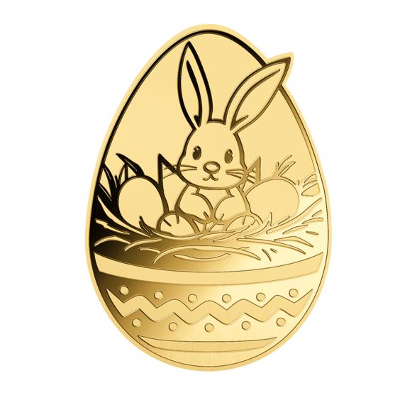 Shape Gold-Münze "Osterei" 1/1000 oz. - 113477100000 - 1 - 588px