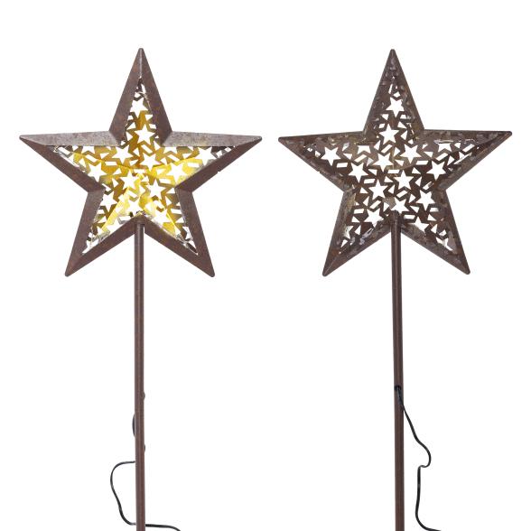 2 LED-Gartenstecker Sterne - 113481100000 - 1 - 588px