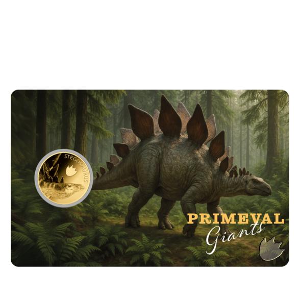 Coincard "Primeval Giants - Stegosaurus" - 113486700000 - 1 - 588px