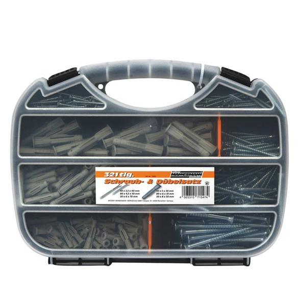 321 tlg. Schrauben- & Dübelset - 113488100000 - 1 - 588px