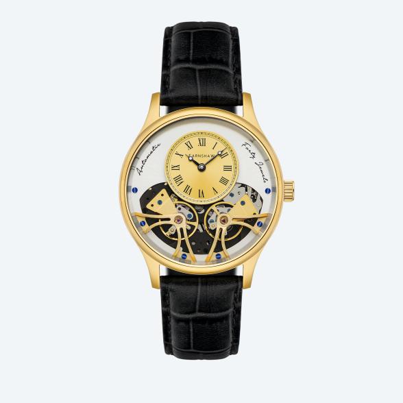 EARNSHAW Automatikuhr "Scientists Faraday" gold - 113494300000 - 1 - 588px