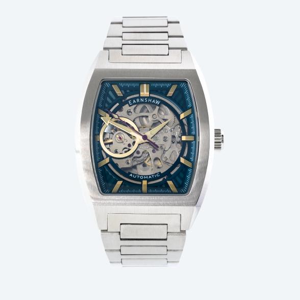 EARNSHAW Automatikuhr "Wellington" blau - 113495400000 - 1 - 588px