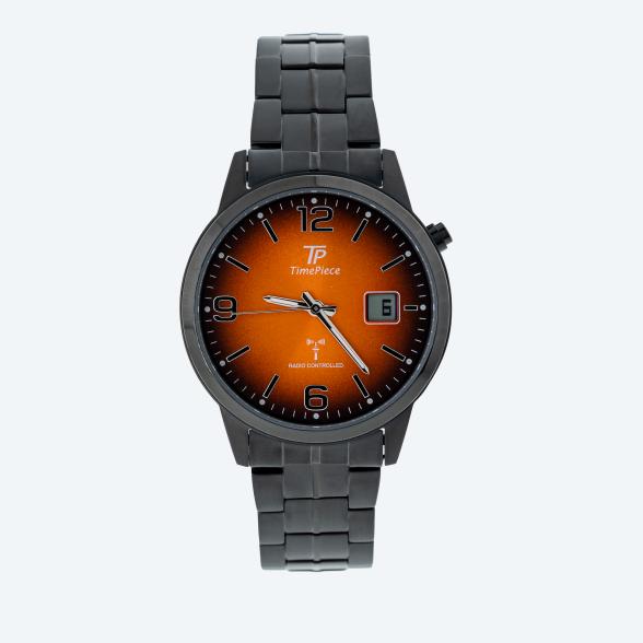 Time Piece Herren-Funkuhr "Titanium Fumé" orange - 113499300000 - 1 - 588px